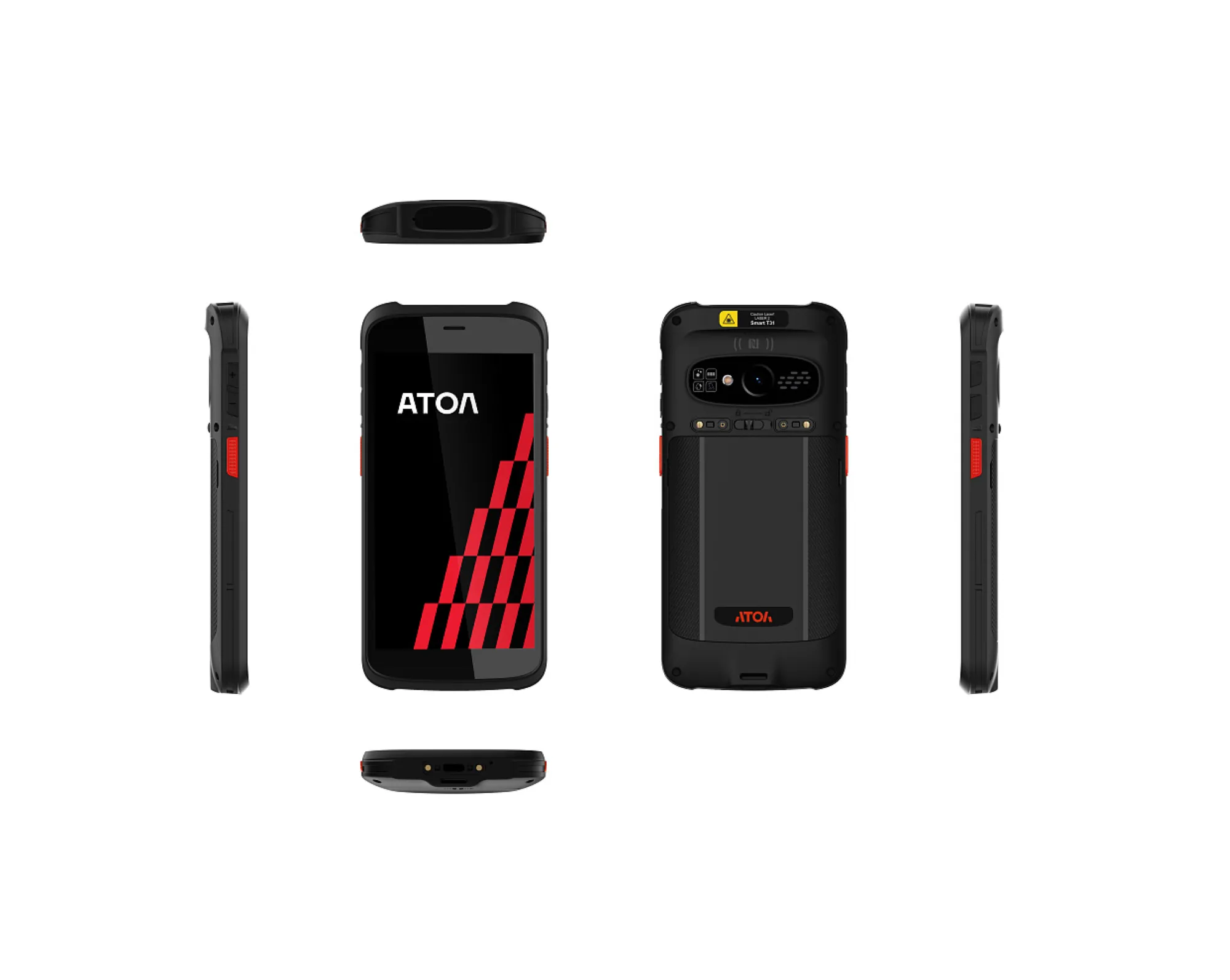 Терминал сбора данных АТОЛ Smart T31 (5.5 ", Android 13.0 с GMS, MT8768, 4/64Gb, 2D Newland CM60, Wi-Fi, BT, NFC, 4G, GPS, Camera, IP68, 5000 mAh)
